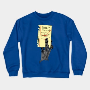 Gun Shopping List Crewneck Sweatshirt